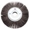 Continental Abrasives 6" x 1" x 1" Unmounted 100 Grit Aluminum Oxide Flap Wheel FW-61100 - alternate 1